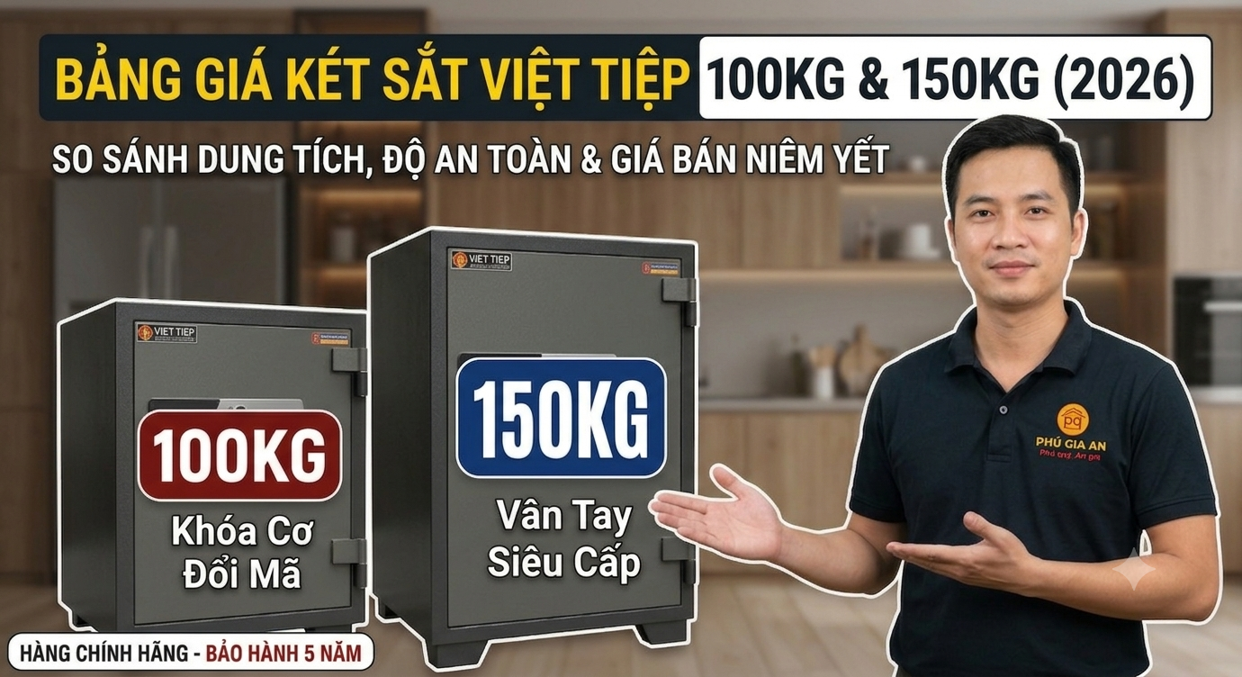 So Sánh Két Sắt Việt Tiệp 100kg và 150kg (2)