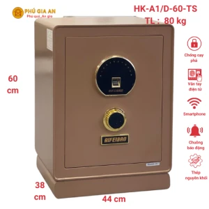 Két sắt mini HK-A1/D-60TS vân tay điện tử thông minh