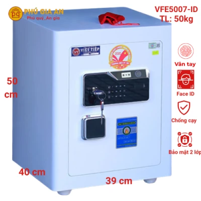 Két sắt nhận diện khuôn mặt Việt Tiệp VFE5007-id vân tay mã số tích hợp app