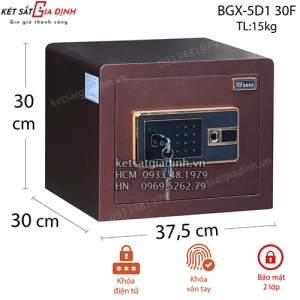 Két sắt mini vân tay Bofa BGX-5D130F