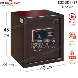 Két sắt vân tay nhập khẩu Bofa BGX-5D1 45F