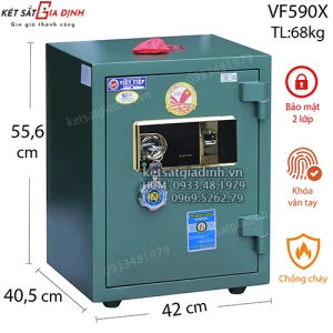 Két sắt Việt Tiệp vân tay VF590-X