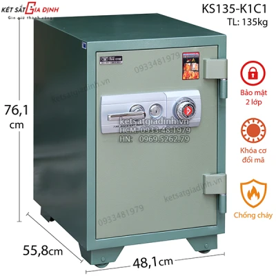 Két sắt Hòa Phát The One KS135-K1C1