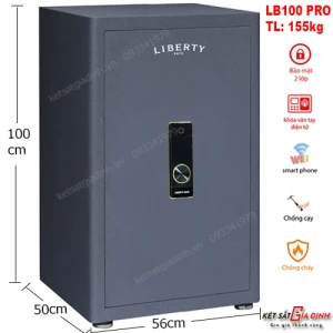 Két sắt Liberty LB100-PRO vân tay mã số tích hợp App điện thoại thông minh