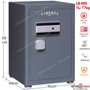 Két sắt Liberty LB68S vân tay mã số tích hợp App điện thoại thông minh