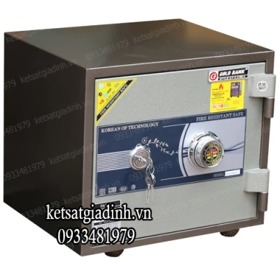 Két sắt chống cháy Goldbank GVC55 khóa cơ thường - Đại Cát