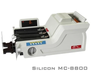 Máy đếm tiền phát hiện tiền siêu giả Silicon MC-8800