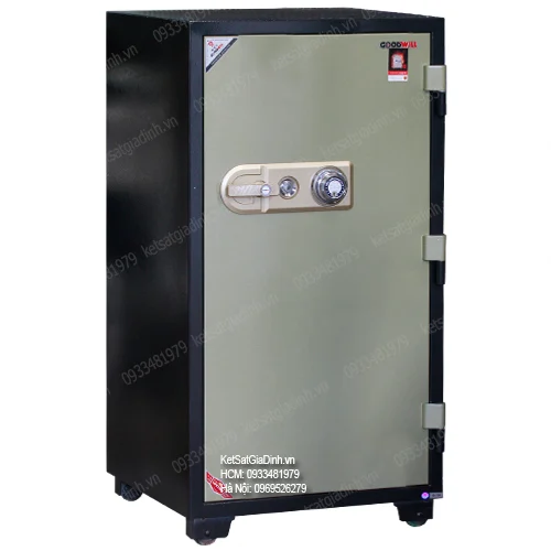 Két sắt Goodwill GC150 khóa cơ định vị chống xoay 2 Chi tiết bên trong két sắt Goodwill GC150