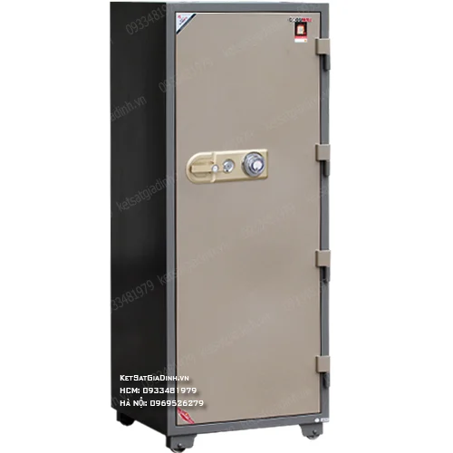 Két sắt Goodwill GC170 khóa cơ định vị chống xoay 1 Két sắt chống cháy Goodwill GC170 chính hãng