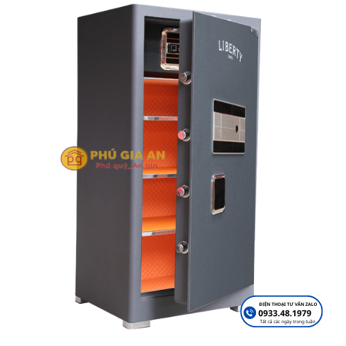 Nội thất bọc da két sắt Liberty