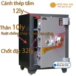 Két sắt thân vỏ thép dày 10ly Samurai MC36-B10