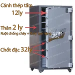 Két sắt Samurai ME515 điện tử Led