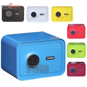 Két sắt mini điện tử Aifeibao D25E nhập khẩu Thiết kế nhỏ gọn, bảo mật điện tử thông minh từ Phú Gia An