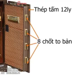 Két sắt hạng sang Aifeibao HK-A1/D100QH Bảo mật vân tay đỉnh cao từ Phú Gia An