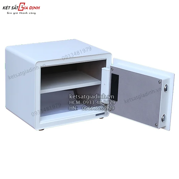 Két sắt vân tay điện tử HK-D30AM App điện thoại 7 bảng điều khiển vân tay điện tử hiện đại