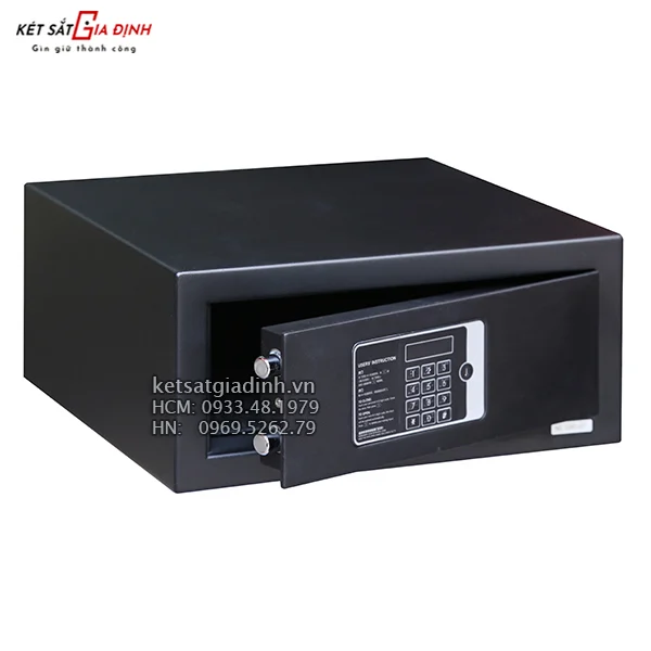Két sắt khách sạn Aifeibao HK-M/D-HC2043 Thông Minh Tự Động Bật Mở Cùng Phú Gia An 2 két sắt gia đình loại nào tốt