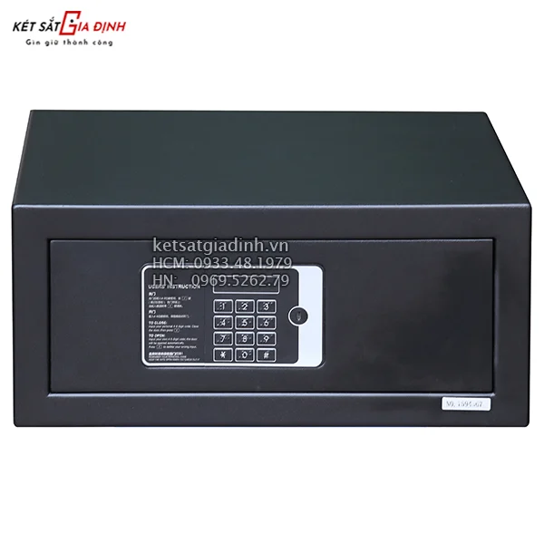 Két sắt khách sạn Aifeibao HK-M/D-HC2043 Thông Minh Tự Động Bật Mở Cùng Phú Gia An 4 két sắt chống cháy tốt nhất