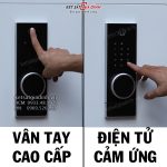 Két sắt vân tay điện tử Nika KDF485 thép tấm chống cạy