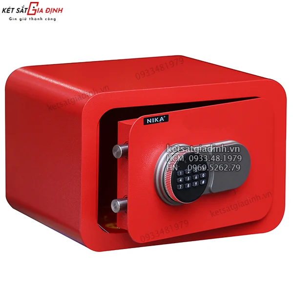 Két sắt mini khách sạn điện tử Nika KNE350 2 tính năng bảo mật của két sắt mini khách sạn Nika