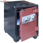Két sắt Hòa Phát The One KS110K1C1-DMH khóa cơ màu đỏ