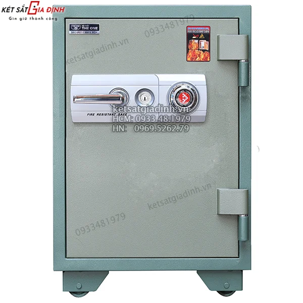 Két sắt Hòa Phát The One KS135-K1C1 3 két sắt chống cháy tốt nhất