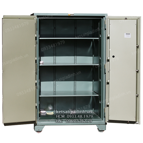 Két Sắt Ngân Hàng khóa cơ đổi mã KV1610 2 Két Sắt Ngân Hàng khóa cơ đổi mã KV1610 2