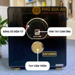 Két Sắt Thông Minh AIFEIBAO HK-A1/D-40-TS vân tay điện tử, app điện thoại màu đen