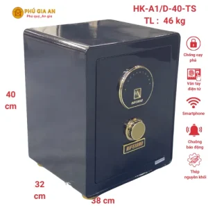 Két Sắt Thông Minh AIFEIBAO HK-A1/D-40-TS vân tay điện tử, app điện thoại màu đen