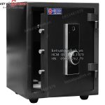 Két sắt vân tay điện tử Việt Tiệp VF51D-B chống cháy màu đen