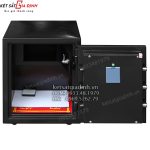 Két sắt vân tay điện tử Việt Tiệp VF51D-B chống cháy màu đen