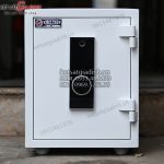 Két sắt vân tay điện tử Việt Tiệp VF51D-W chống cháy màu trắng