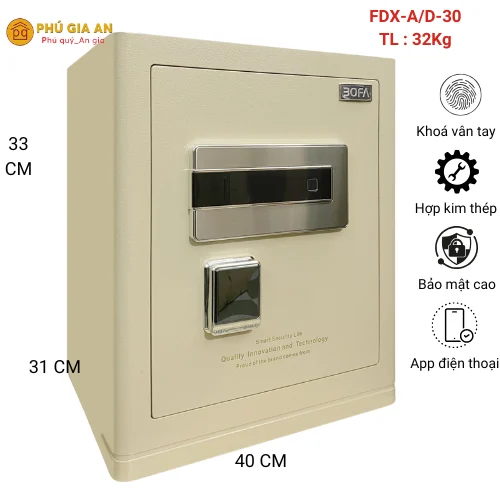 Két sắt Bofa FDX-AD45F vân tay điện tử 1 Két sắt Bofa FDX-AD45F vân tay điện tử 1