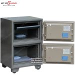 Két sắt 2 tầng Gudbank GB350AA khóa cơ báo động