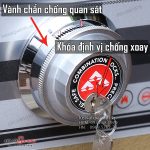 Két sắt Hòa Phát The One xuất khẩu có định vị KS168-Royal