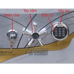 Két sắt Samurai MF12 vân tay