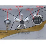 Két sắt Samurai MF12 vân tay