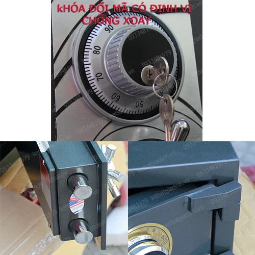 Két sắt khóa cơ đổi mã Samurai MC01 2 Két sắt khóa cơ đổi mã Samurai MC01 2