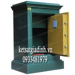 Két sắt công đức VK72-KM có lỗ nhét tiền