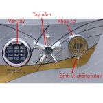 Két sắt siêu cường vỏ thép 10ly Samurai MCD512-FB10 két trong két