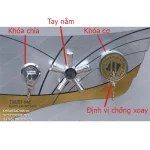 Két sắt hai cửa siêu cường Samurai MC6100 mã cơ