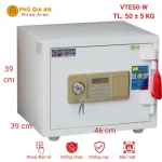 Két sắt Việt Tiệp màu trắng điện tử VTE50-W