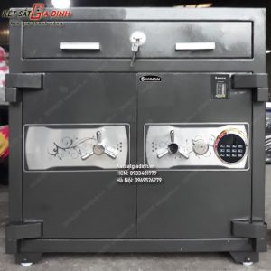 Két Sắt Ngân Hàng KGD770 Khóa Điện Tử Hàn Quốc Chống Cháy Cao Cấp