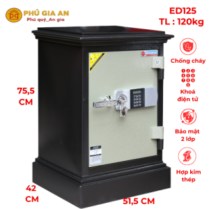 Két sắt Adelbank khóa điện tử ED125