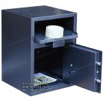 Két sắt thả tiền Adelbank KT50 màu đen