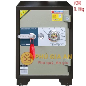 Két sắt gia đình chống cháy VC680