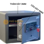Két sắt AIFEIBAO XDLB 30 vân tay điện tử, app điện thoại