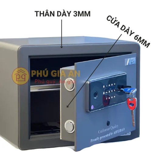 Két sắt AIFEIBAO XDLB 30 vân tay điện tử, app điện thoại 3 Két sắt AIFEIBAO XDLB 30 vân tay điện tử, app điện thoại 3