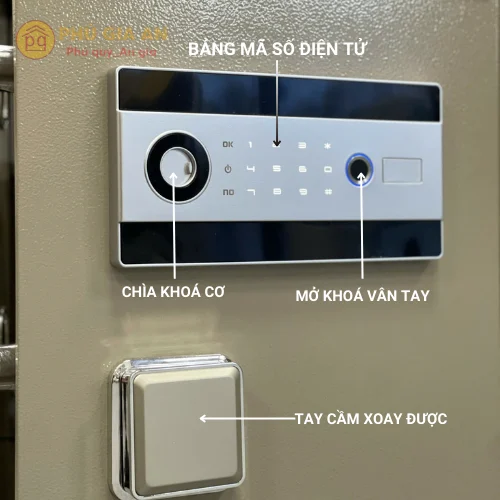Két sắt AIFEIBAO HK-45FL vân tay điện tử, app điện thoại 3