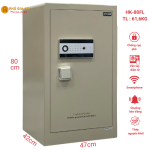 Két sắt AIFEIBAO HK-80FL vân tay điện tử quản lý qua App