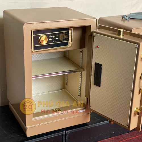 Góc nghiêng két sắt mini HK-A1/D-70TS màu vàng